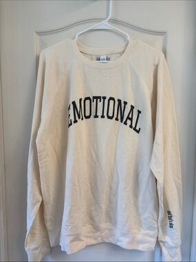 Emotional Crewneck Sweatshirt NWOT